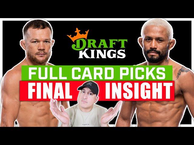 DRAFTKINGS: UFC Macau: Yan vs. Figueiredo FULL CARD Predictions