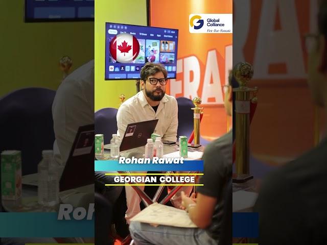 Georgian College Canada at World Education Expo | Meet Rohan Rawat 