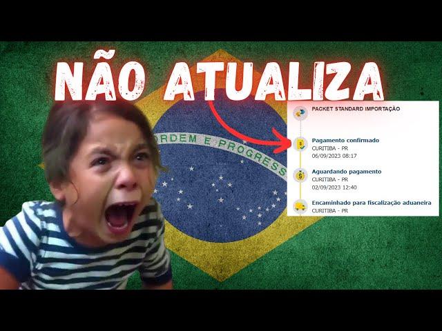PAGUEI A TAXAÇÃO E A ENCOMENDA NÃO ATUALIZA (PAGAMENTO CONFIRMADO) SOLUÇÃO!