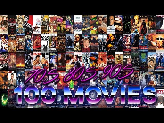 70s, 80s, 90s - 100 Movies Mashup