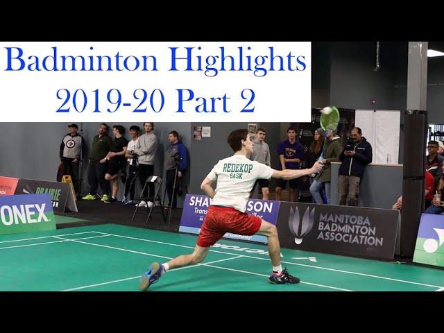 Badminton Highlights 2019-20 Part 2