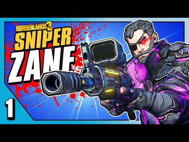 Borderlands 3 | Snipers Only Zane Challenge | Day #1