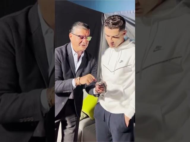 CRISTIANO CR7 $1,000,000 BUGATTI WATCH!