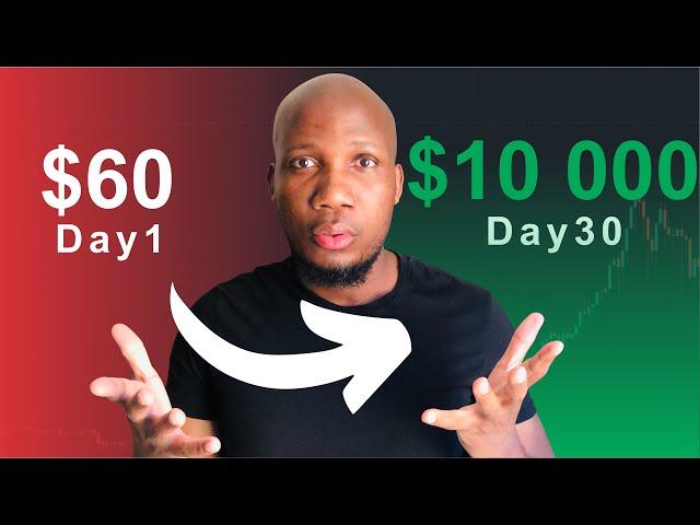 How to Grow a Small Trading Account FAST  $60 to $10K Challenge