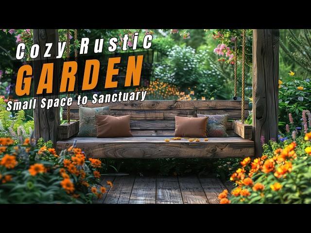 Creating a Cozy Rustic Garden: Small Space, Big Impact