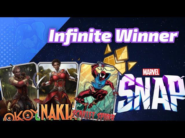 Scarlet Spider Handbuff is an INFINITE CONQUEST WINNER! | Marvel SNAP Deck Highlight