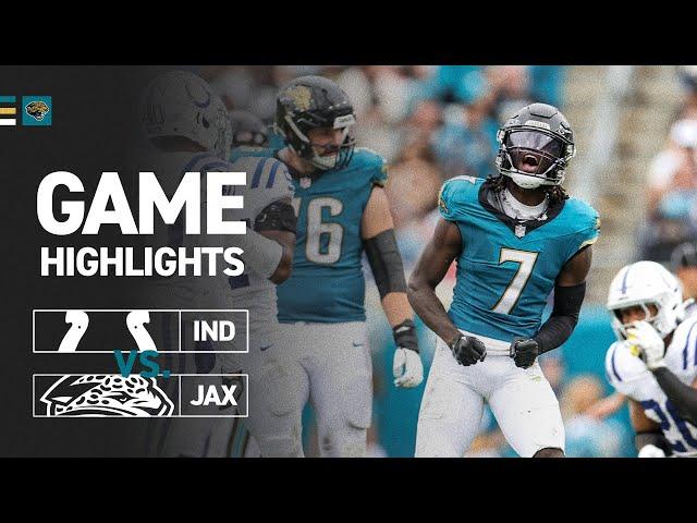 HIGHLIGHTS | Jaguars Top Plays vs. Colts | Week 5 | Jacksonville Jaguars