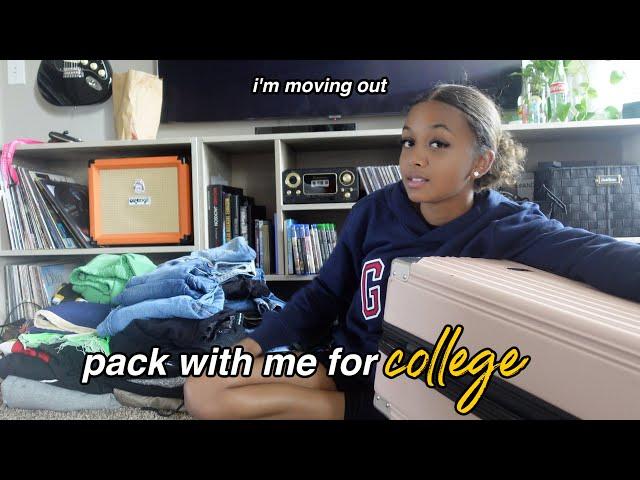 Pack With Me for College | i'm moving out! | LexiVee