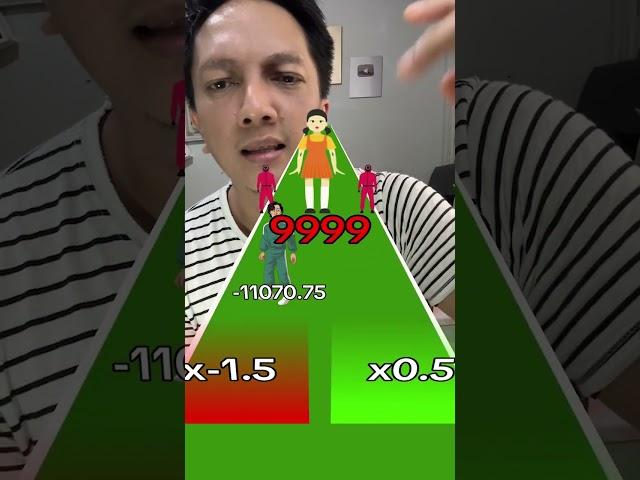 Mencoba Semua Jalur Melawan Boneka Squid Game