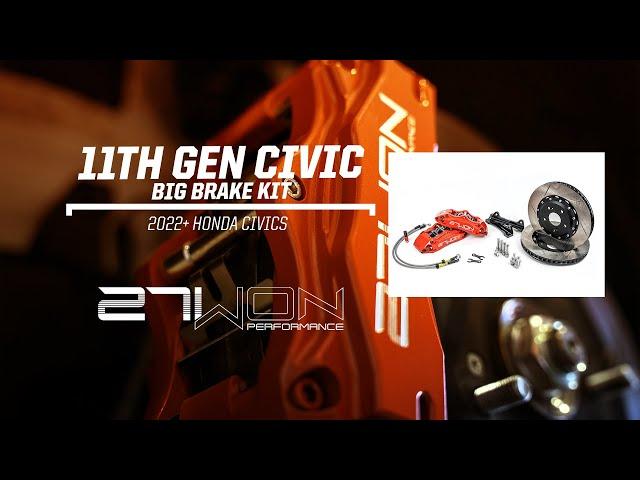 2022+ 11th Gen Honda Civic Big Brake Kit (27WON)