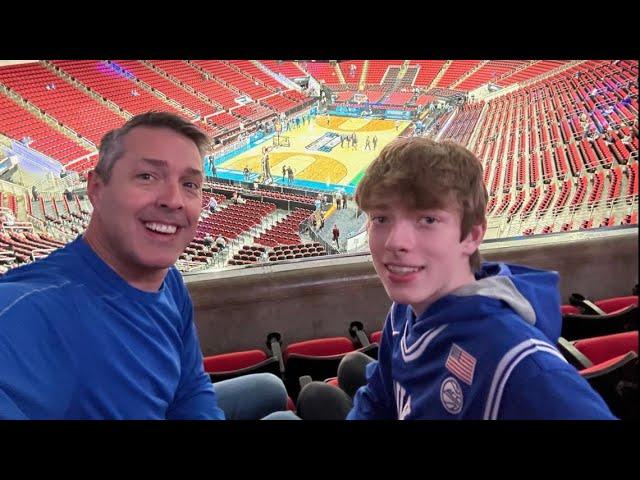 Father, son travel 958 miles for first Duke game together in NCAA Tournament