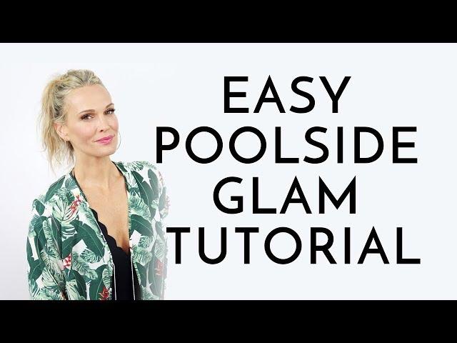 Poolside Makeup Tutorial Full Of SPF!! | Molly Sims