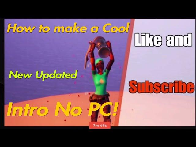 How to make an intro in Sharefactory (NO PC NO USB) (NEW UPDATED)