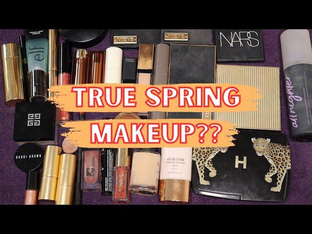 How Much Of My Makeup Is In My True Spring Palette?? 