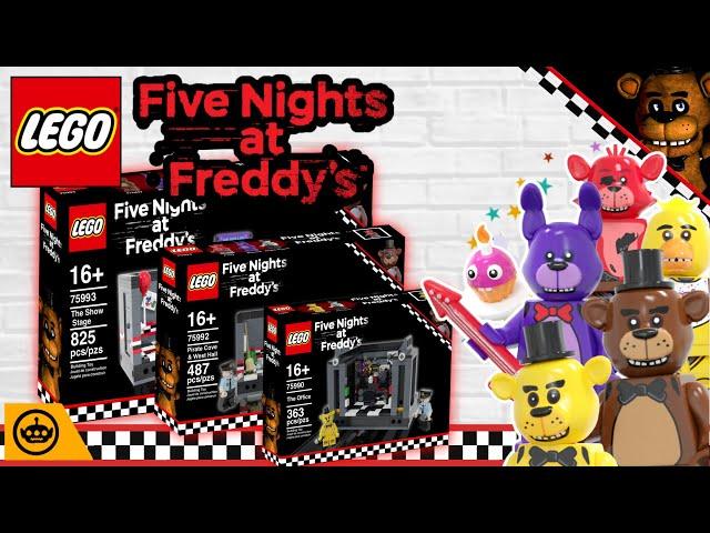 I Made LEGO Five Nights at Freddy’s Sets..