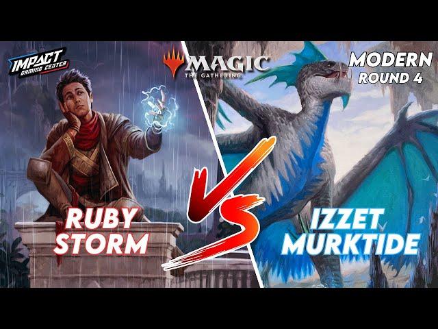 Ruby Storm (Troy G) VS Izzet Murktide (Judah T) [PAPER] | Modern FNM at Impact Gaming Center