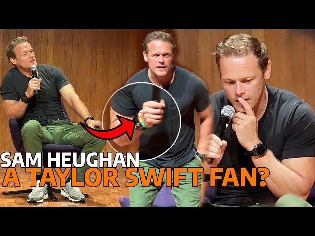 Outlander's Sam Heughan A Taylor Swift Fan l Fashion 2024