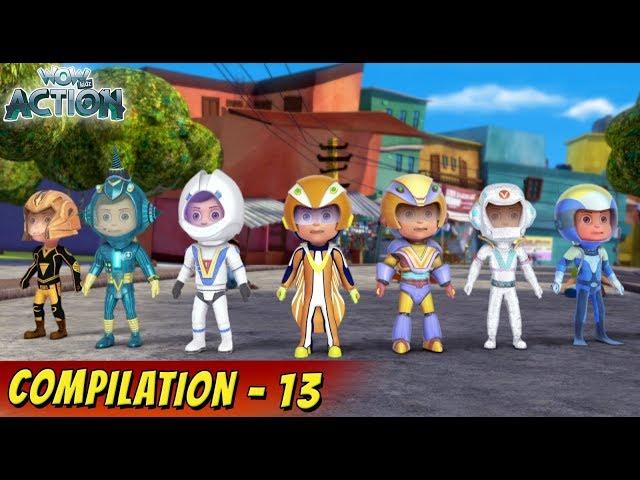 VIR: The Robot Boy Cartoon In Hindi | Compilation 13 | Hindi Cartoons for Kids | Wow Kidz Action