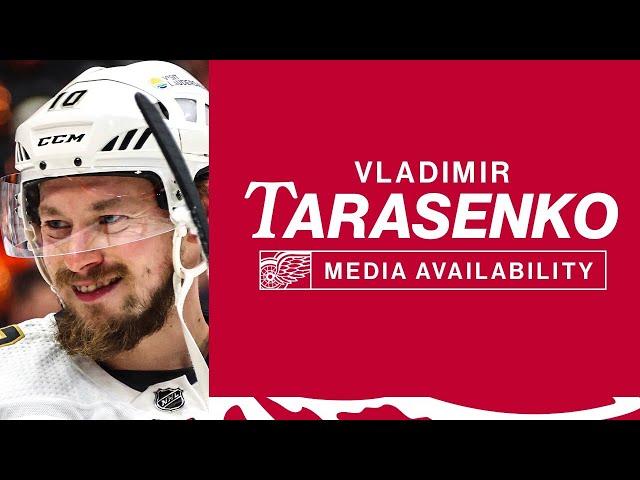 Vladimir Tarasenko joins the Detroit Red Wings