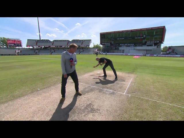 Sky Sports' Ian Ward & Nasser Hussain discuss Harry Finch's brilliant stumping vs. Lancashire 