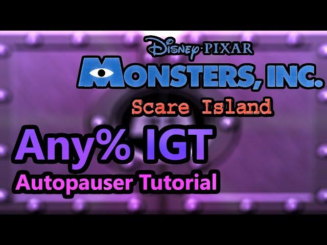 Scare Island Speedrunning - Setting up IGT autopauser + PCSX2 settings