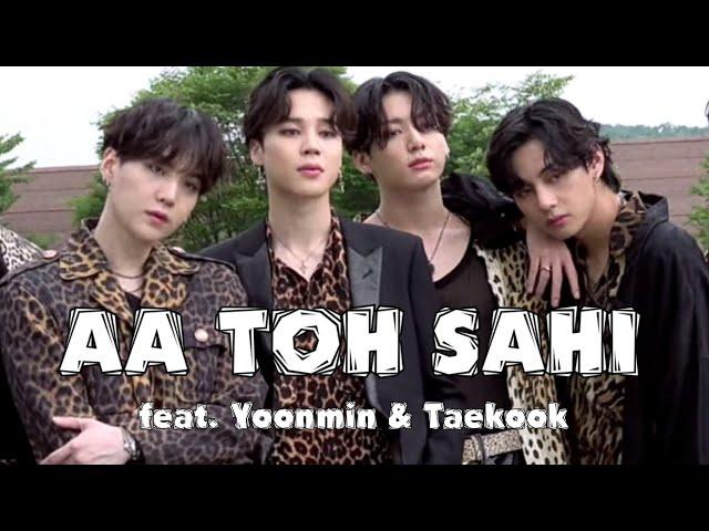 Yoonmin & Taekook | Aa Toh Sahi | Judwaa 2