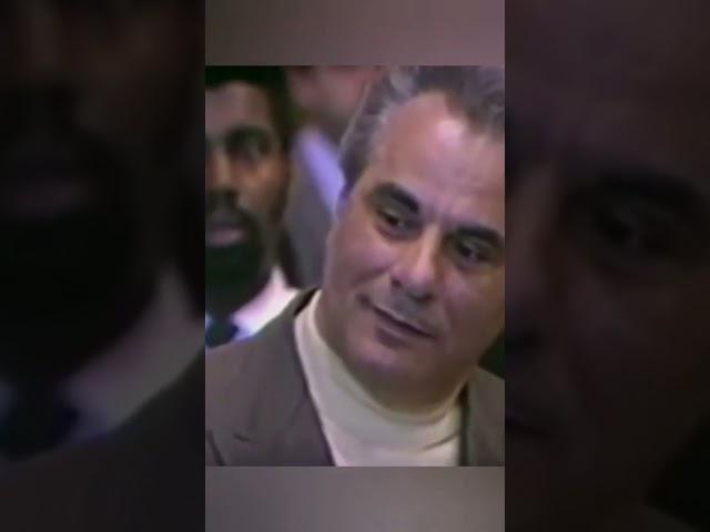 Gambino Family Boss John Gotti Listens To Himself Talking On Tape In Court