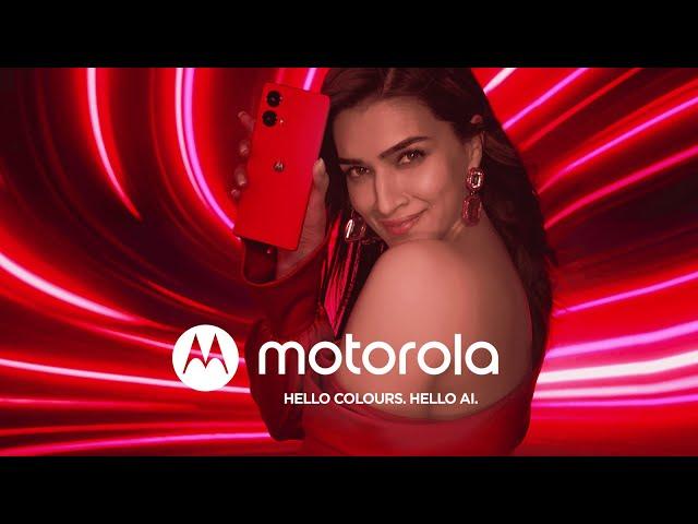 This festive say Hello Colours, Hello AI with Motorola Smartphones on @flipkart. Hoja Rangeela re!