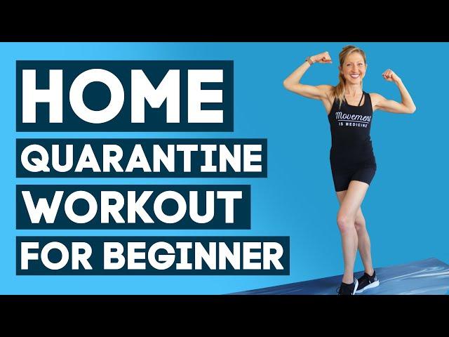 Quarantine Workout for Beginner (NO EQUIPMENT)