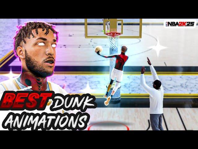 MOST OVERPOWERED DUNK animations in NBA 2K25!!