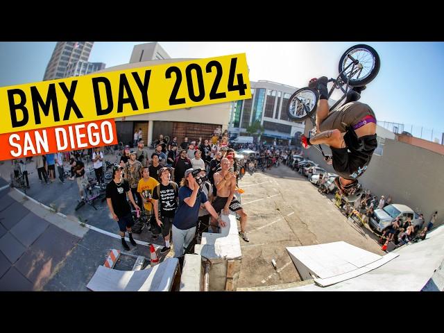 THE BEST STREET JAM OF 2024! BMX DAY SAN DIEGO