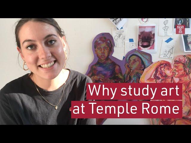 Why study art Temple Rome