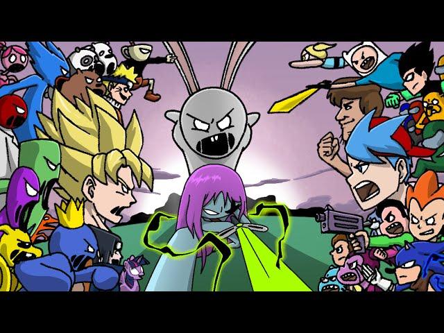 Pibby x FNF Series (Super Finale) | Rainbow Friends x Poppy Playtime x Among Us x FNF Animation