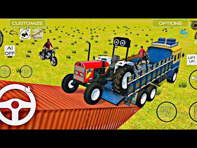 ||| DRIVE JCB & Unloading Stone From Dumper Truck In Game |||