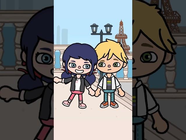 Miraculous  Marinette + Adrien D Whattt Help Me ! Toca Life Animation