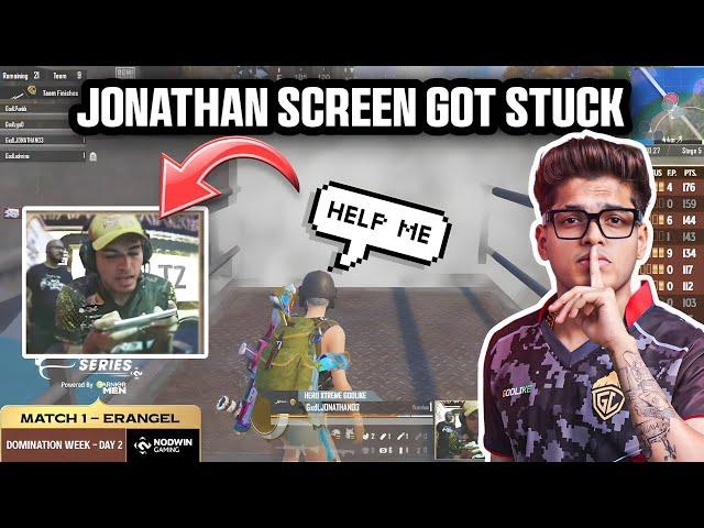 Why Jonathan Screen Stuck 🫢 | Jonathan Unlucky Moments  | Godlike Jonathan