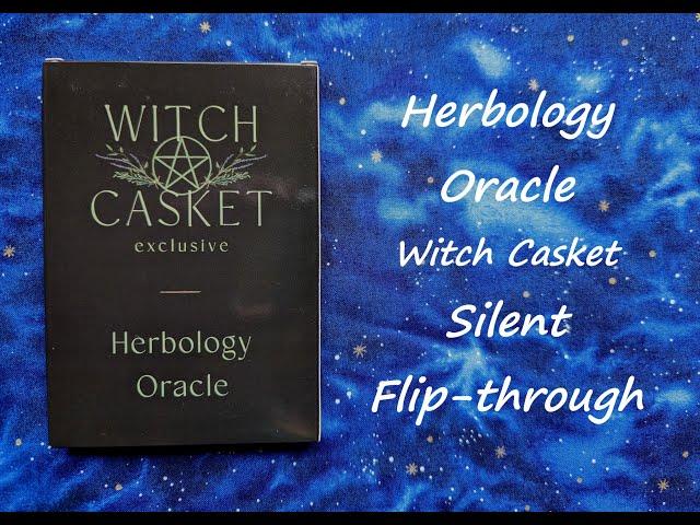 Herbology Oracle (Witch Casket Exclusive) - Silent Flip-through