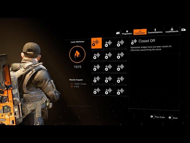 Tom Clancy's The Division 2 All Lower Manhattan Comms Location (Warlords of New York DLC)