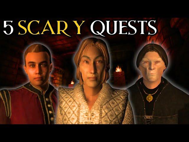 5 Spooky Quests in Oblivion!