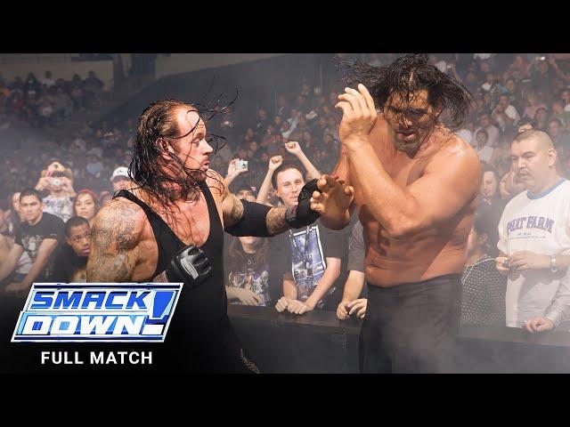 FULL MATCH - The Undertaker vs. The Great Khali – No Holds Barred Match: SmackDown, Nov. 9, 2007