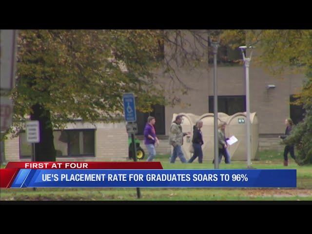 University of Evansville reports 96% placement rate