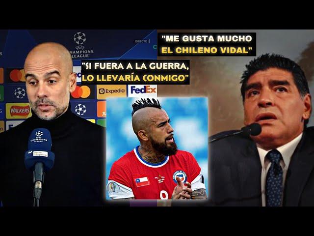 Opiniones sobre ARTURO VIDAL - Guardiola, Maradona, Xavi, Messi, Iniesta y más.