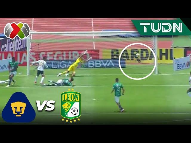 ¡ÁNGEL RICO reventó el poste! | Pumas 1-0 León | Liga Mx -AP2024 - J1 | TUDN