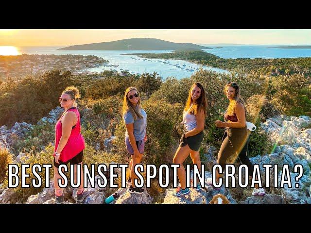 HIKING on ILOVIK, an island in CROATIA | Day in the Life TRAVEL VLOG