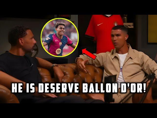  SHOCKING! CRISTIANO RONALDO SAY LAMINE YAMAL WILL WIN BALLON D'OR AWARD! - FOOTBALL NEWS