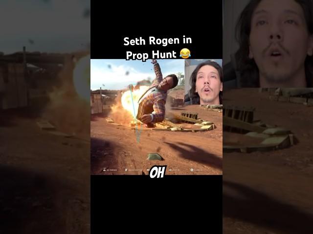 Seth Rogen Blows up in front of me in Prop Hunt  #prophunt #bo6 #callofduty #sethrogen