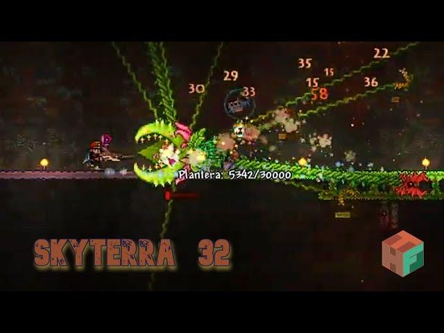 Terraria Tuesday -  Getting Revenge on Plantera in Hardmode SkyTerra!