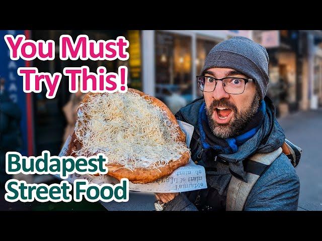 Local's BUDAPEST STREET FOOD Favorite: Lángos | 5 Places to Get it!