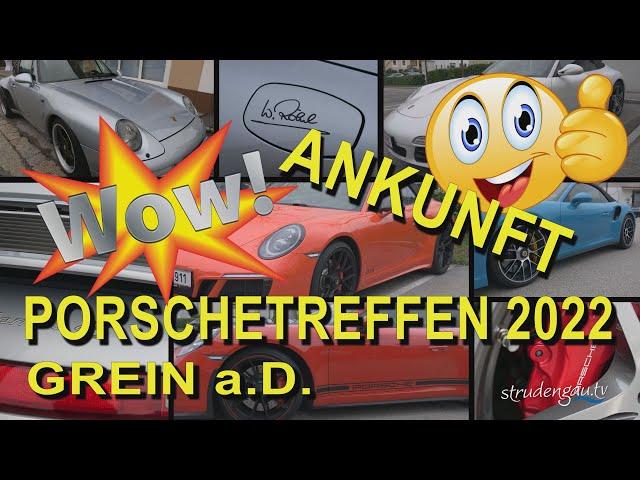 Porsche Club OÖ | Porschetreffen | Ankunft | Grein a.D.