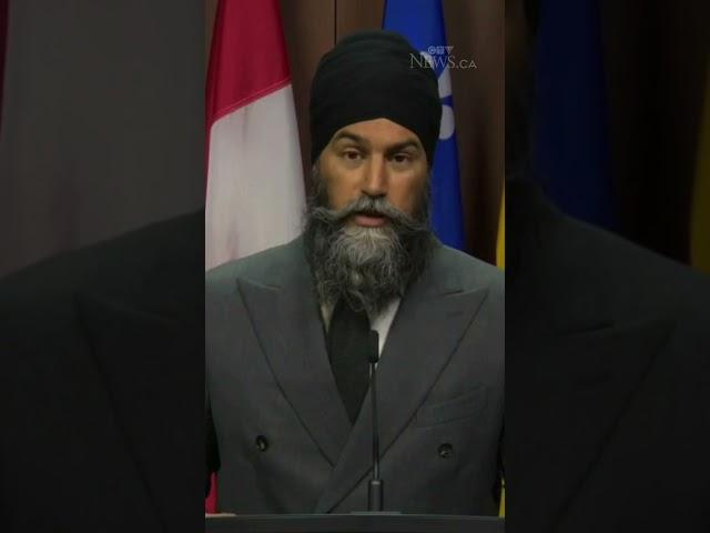 Singh says Poilievre's unwillingness to receive security clearance is "deeply troubling"